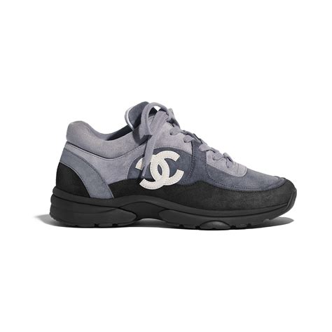 chanel all black sneaker|authentic chanel sneakers.